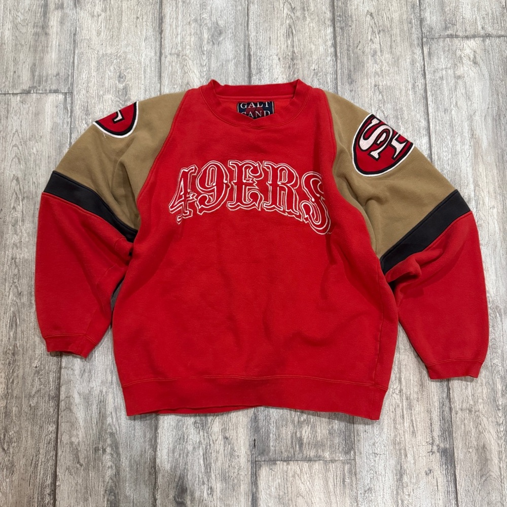 Galt sand vintage San Francisco 49ers crew neck